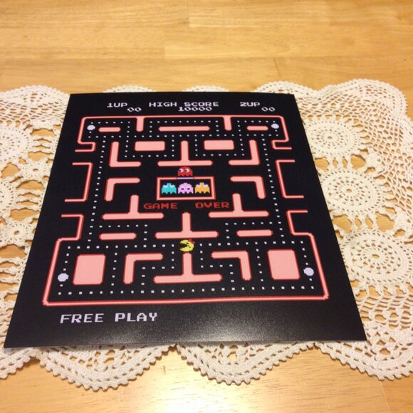 Arcade Game Prints - gaming room decor - Picture 4 of 6